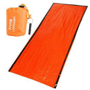 Sleeping Bag Storage Pack Package with Whistle for Outdoor Camping Orange