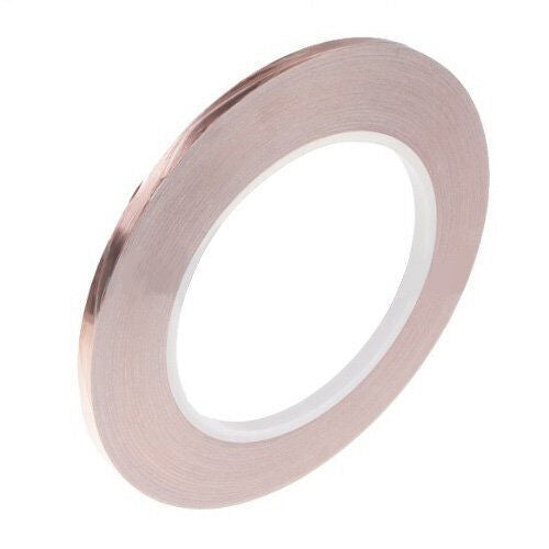 1 Roll One side Single Conductive Copper Foil Shielding Tape 5MM x 30M HOT SELL