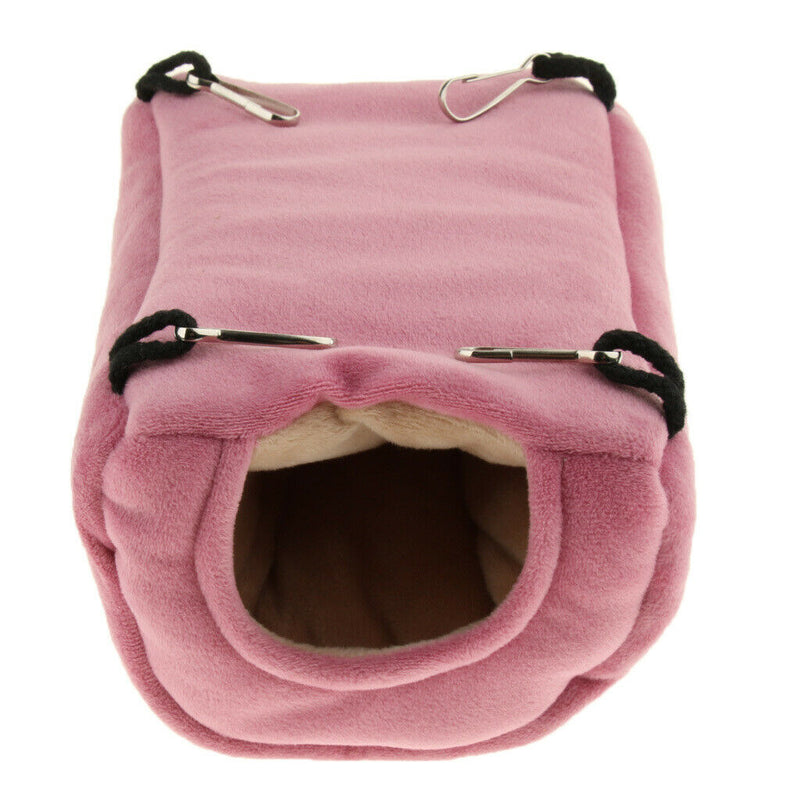 Parakeet Parrot Nest Warm Winter Bed Pet Bird Sleeping Bed Cave Cage Decor S