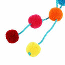 1pc Colorful Key Chain Bag Accessories Tassel Bag Purse Rainbow Charm Keych