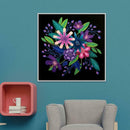 5D DIY Full Drill Square Diamond Painting Flower Cross Stitch Embroidery