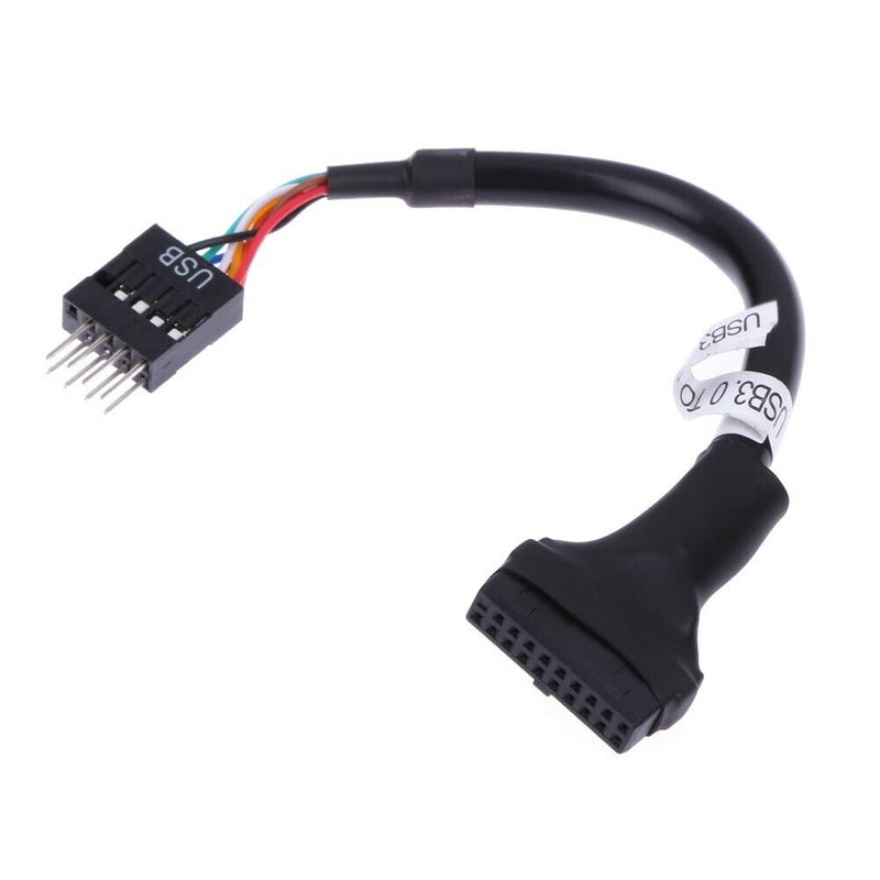 20/19 Pin USB3.0 Female to 9 Pin USB2.0 Male Motherboard Cable