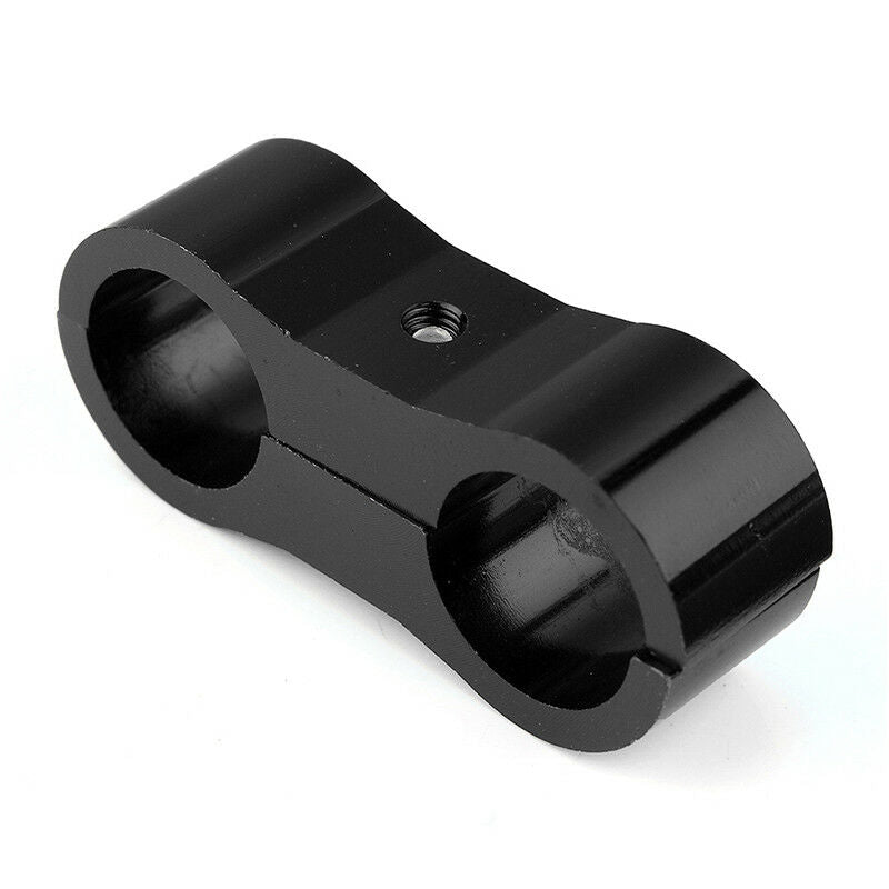 10 pcs AN6 AN-6 13.4MM Braided Hose Separator Clamp Fitting Adapter Bracket FT