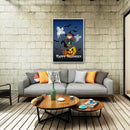 Full Round Drill Diamond Painting Mosaic 5D DIY Halloween Pattern (ST004)