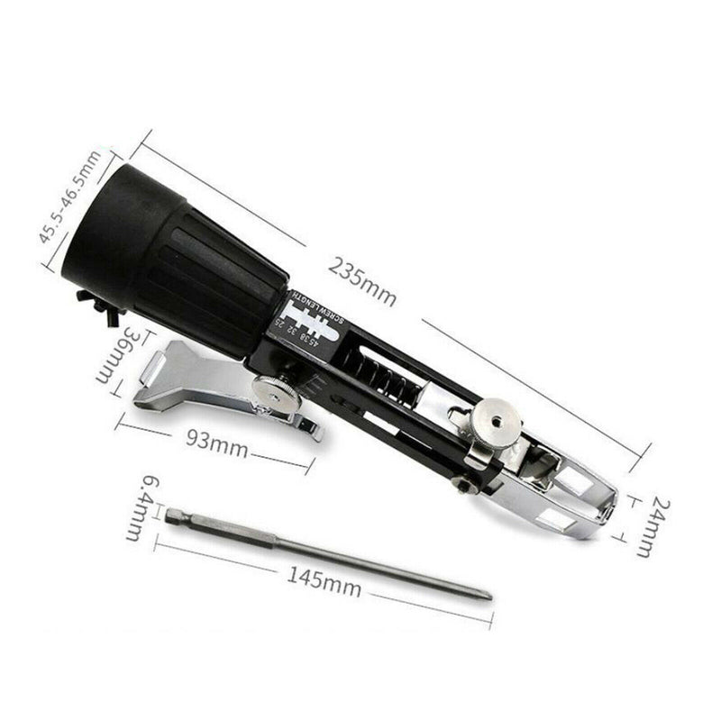 Automatic Adapter Screw Spike Chain Nail Gun Cordless Drill Woodworking Tool