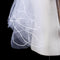 1 x Women 150cm white one layer short wedding bridal veils  Gw