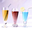 3PCs Reusable Clear Glass Water Drinking Straws with Brush Bar Accessor ksTEUS