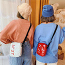 Patent Leather Fashion Shoulder Messenger Bag Unisex Small Messenger Bag Ca