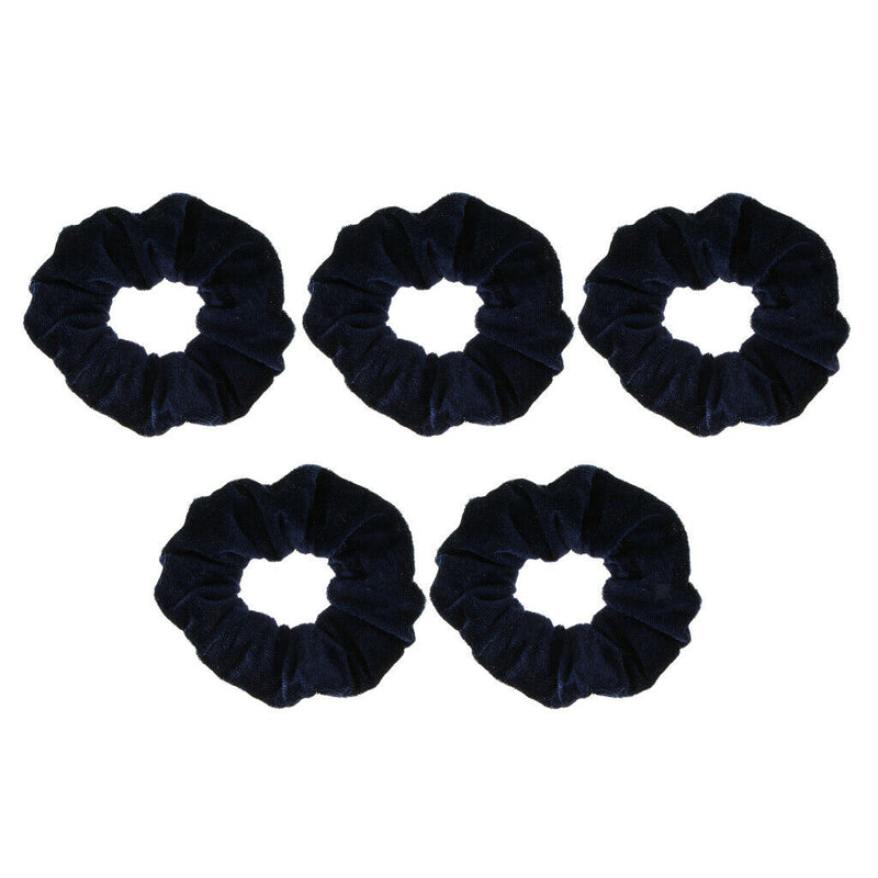 20 Pieces Womens Soft Velvet Elastic Scrunchies Bobble Hair Ropes for Girls