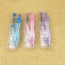 Math Geometry Metal Compasses with Pencil School Drafting Supply Stationery U2B3