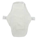 White Thin Reusable Menstrual Cloth Sanitary Pads Napkin for Women Girl 18cm