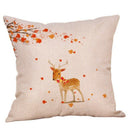 4 Pack Let's Fall in Love Quotes Throw Pillow Case Truck with Pumpkins Hall M7U5