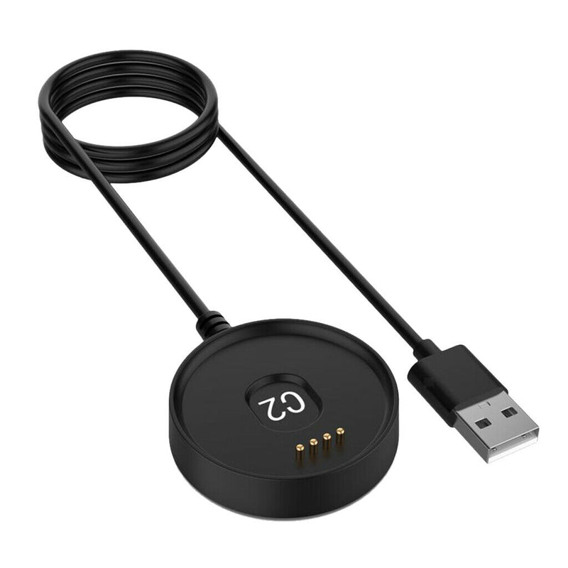 For Ticwatch C2/E2 Watch Magnetic Suction Charger Cable Data Charging Base