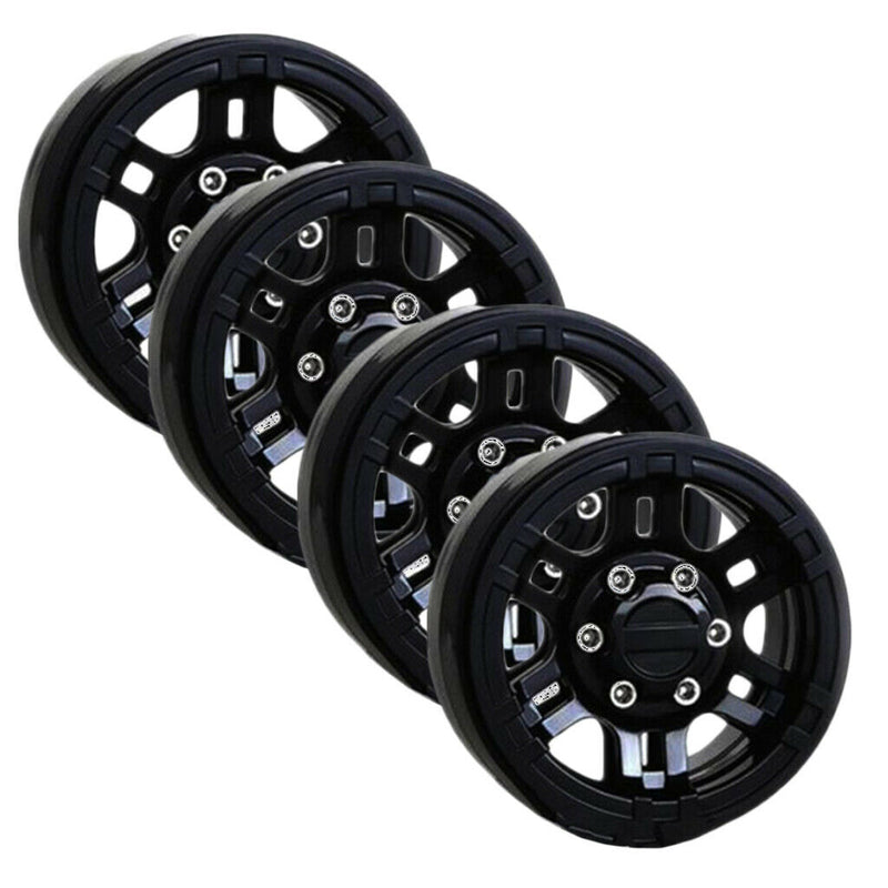 1.9'' Wheel Rims Black for 1/10 RC Racing Axial SCX10 CC01 RC4WD D90 D110 TF2