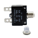 3 Pieces 125/250V AC 50V DC Push Button Circuit Breaker Overload Switch Fuse