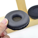 2pcs Black Replacement Ear Pads On-Ear Soft Earmuffs for Logitech H390 Headset