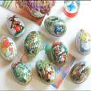 rabbit Easter egg iron receive box candy storage box wedding favor tin box BX