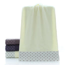2Pcs/Lot Oversized Face Towel Thickening Soft Cotton Absorbent Sweat Towel  H3B6