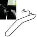 4Pcs Car Seat Hook Auto Headrest Hanger Bag Holder Clips New Metal Multi-Fu W6S1