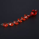 10 X  Acrylic Crystal Beads Garland Chandelier Hanging Wedding Party Decor