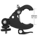 Quick Release Screw Clamp Bracket Bike Handlebar Mounts 1/4 Tripod For Camera TO