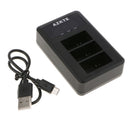 For GoPro Hero 3+ 3 AHDBT-301 AHDBT-201 Battery Charging Kit Charger Dock