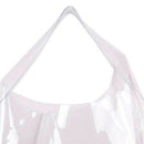 1Pc Plastic Pvc Shopping Bag Totes Transparent Pu Clear Holographic Handbag A9J2