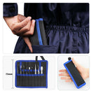 9 Pcs Tweezers Set Stainless Steel Anti-Static Precision Tweezers for Elect