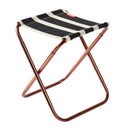 Portable Folding Stool Chair + Carry Bag Outdoor Camping Fishing Beach black