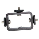Three-Position Bracket Mobile Phone Holder Camera Clamps Easy to Use Black