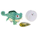 RC Mini Radio Infrared Control Plush Battery Toys Chicken for Kids Chameleon
