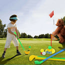Golf Putter Set Kids Plastic Golf Outdoor Game Kit Club Caddy Ball Fun Play3 Cy