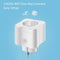 Smart EU Plug WiFi Smart Socket Power Monitor Switch for Google Home/Alexa