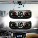 Car Thermometer Hygrometer Digital clock For Dashboard Ornament Automobile Q6J1