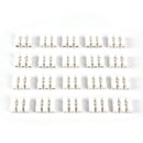 20x Self Locking mini 3Pin Cable Connectors Quick Splice Lock Wire Terminals lj