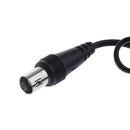 Video Ground Loop Isolator Balun BNC Male to BNC Female