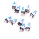 10pcs 7*7mm 6Pin Push Tactile Power Micro Switch Self lock On/Off FT