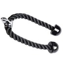 27.6"Gym Exercises Tricep Rope Handle Pull Down Bicep Cable Attachment HeavyDuty