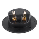 2-Way Speaker Car Box Terminal Round Spring Cups Connector Subwoofer EnclosuI4V7