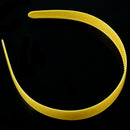 Lady Yellow Plastic Hair Hoop Headband Ornament w Teeth