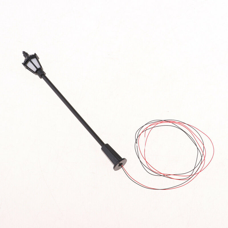 20pc 1:75 Scale Mini Garden Miniatures Landscape Decorations Street Light 10cm