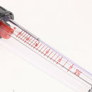 Water Liquid Flow Measuring Tube Rotameter Flowmeter 10-100L/H Grey+ Clear