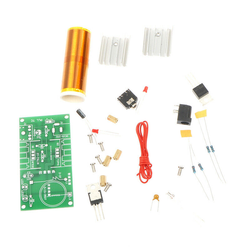 Mini Tesla Coil Plasma Speaker Kit Electronic Field Music DIY Project KitsB Hn