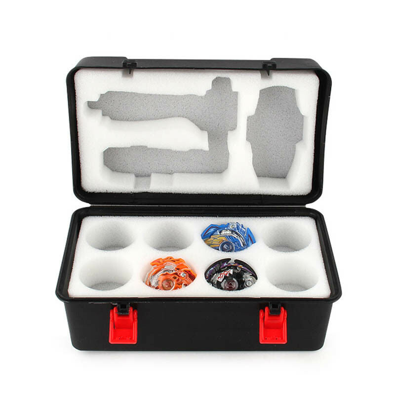 Beyblade Burst Gyro Launcher Storage Box Carry Case With Foam Organizer