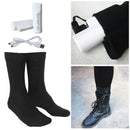 Thermal Heated Socks Electric Adjustable Camping Foot Warmer Men Women Socks