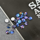 20pcs 10mm Round Glass Cabochon Dome Jewelry Finding Cameo Pendant Settings