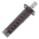 Kylin Universal Sword Shift Knob Samurai Shifter Katana Metal Black Red3C