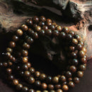 PopRosewood Buddha Word Beads Tibet Buddhist Prayer Beads Mala Necklace/Bracelet