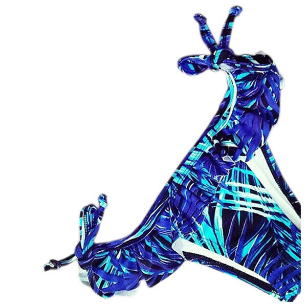 Female Multilayer geometry printing Sexy Bikini swimsuit Two-piece