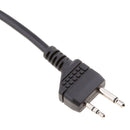 Headset Cable Adapter With PTT For Midland Radio LXT340 / 345/420, Black